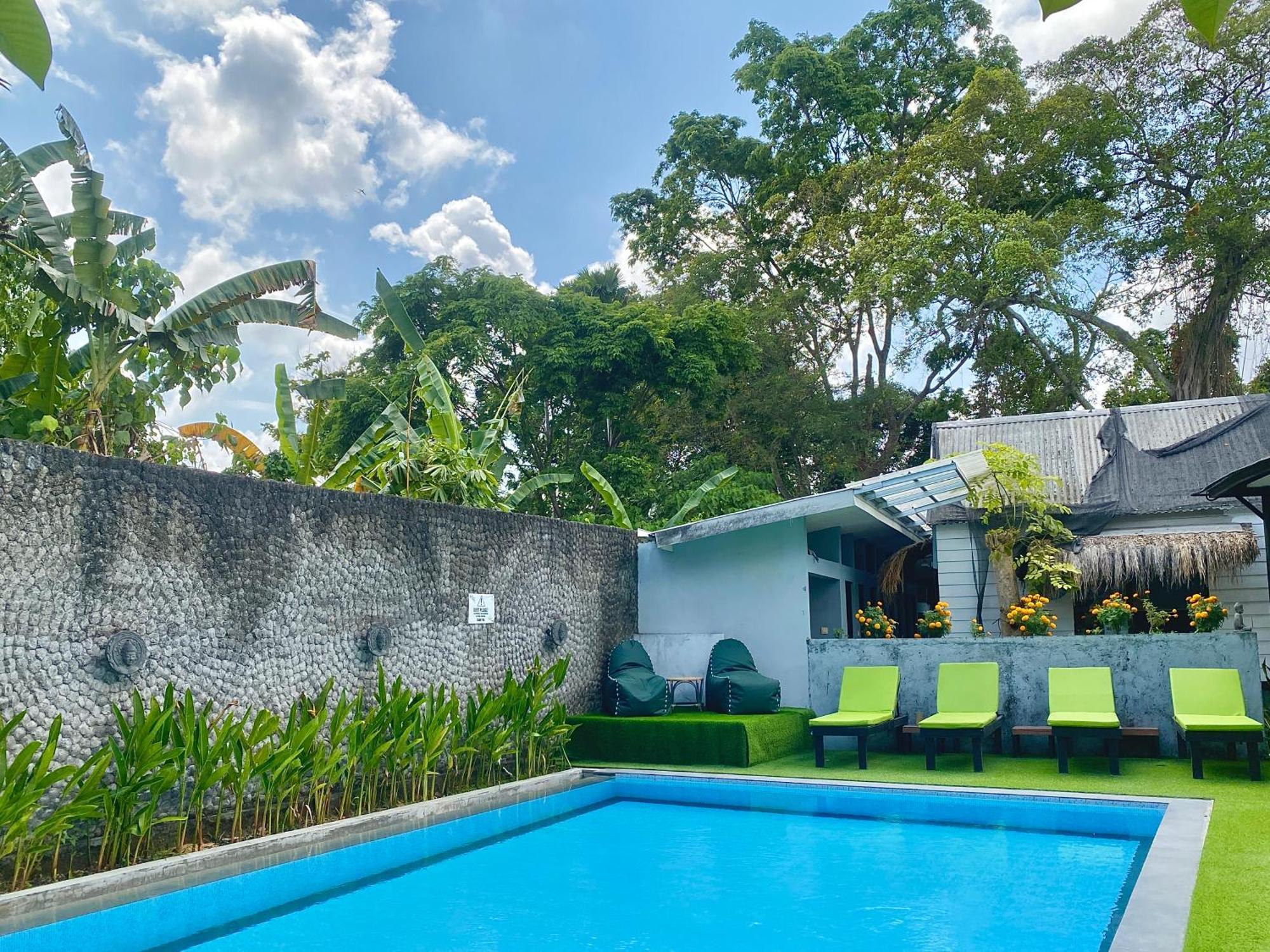 The Jungle Hostel Canggu Esterno foto